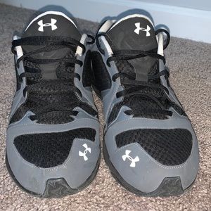 Gray Under Armor Shoes